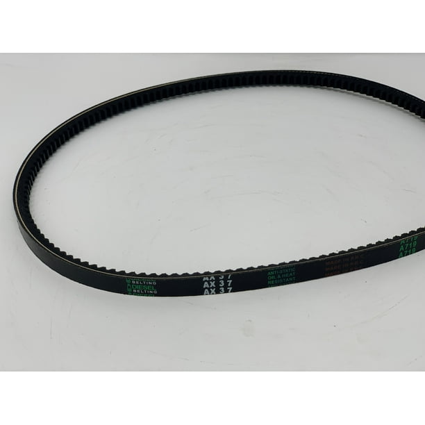 AX37 Classic Cogged V-Belt 1/2 x 39in Outside Circumference AX37 Classic Cogged V-Belt 1/2 x 39in Outside Circumference